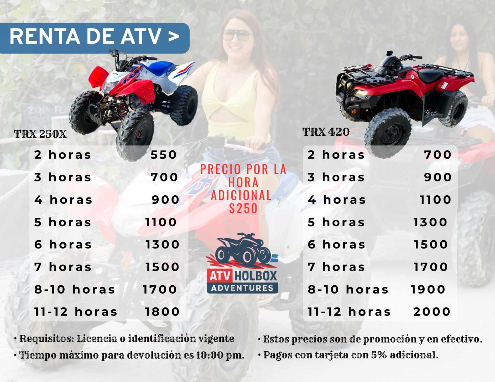 Renta de ATV & UTV 5